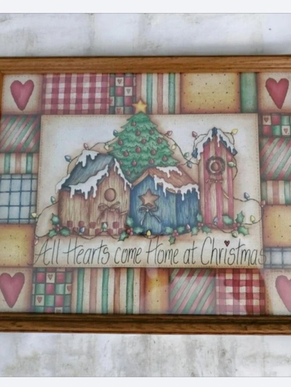 All Hearts Come Home At Christmas Print Home Interiors